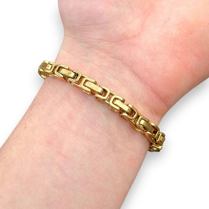 Byzantine Gold Bracelet - 6mm
