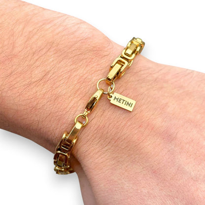 Byzantine Gold Bracelet - 6mm