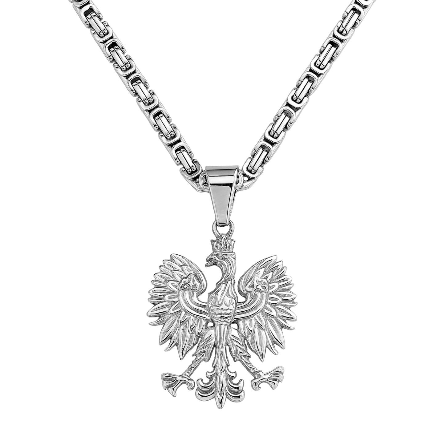 Zawieszka ORZEŁ Białe Złoto