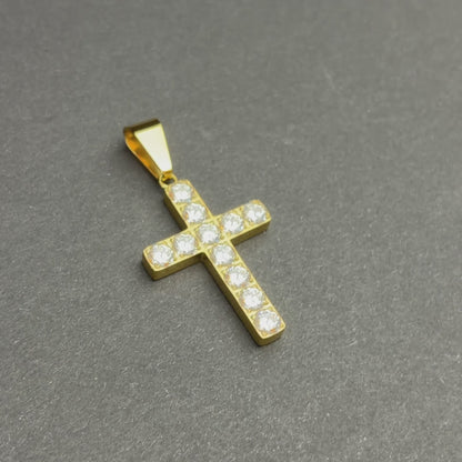 Zawieszka Diamond Cross Złota