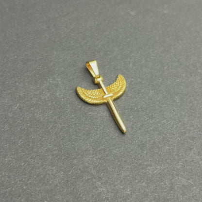 Zawieszka Wings Knife Złota