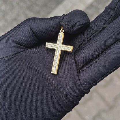 Zawieszka Elegant Cross Złota