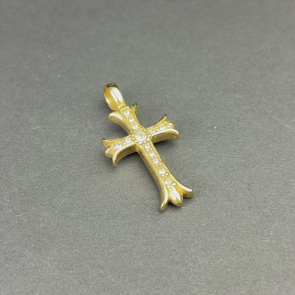 Medieval Cross Gold Pendant