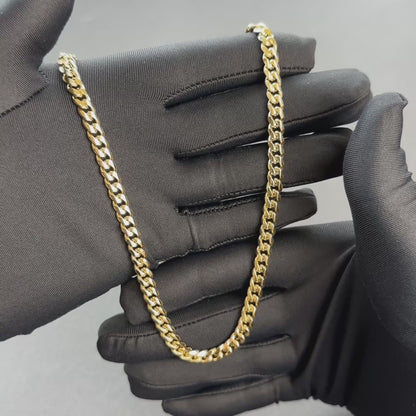 Łańcuch Cuban Złoty - 6 mm