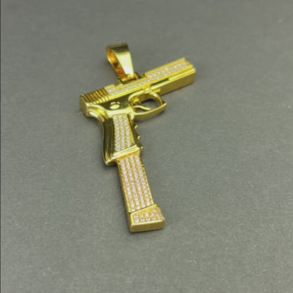 Zawieszka GLOCK Złota