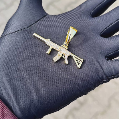 Zawieszka M4 Złota
