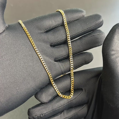 Łańcuch Cuban Złoty - 3mm