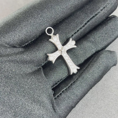 Zawieszka Grand Cross Białe Złoto