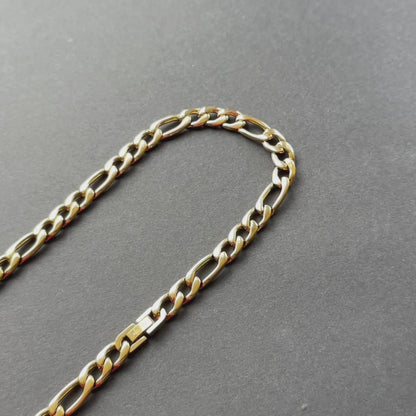 Łańcuch Figaro Złoty - 7mm