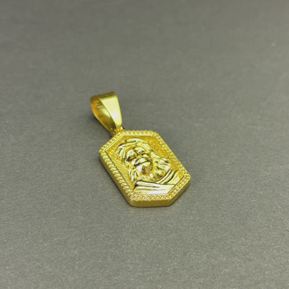 Zawieszka Jezus Medal Złota