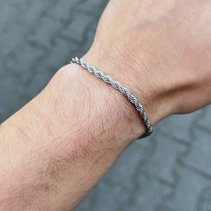 Bransoletka Rope - 4mm