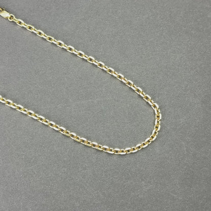 Łańcuch Ankier Złoty - 4mm