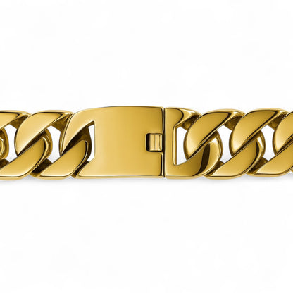 Bransoletka Cuban Złota - 31mm