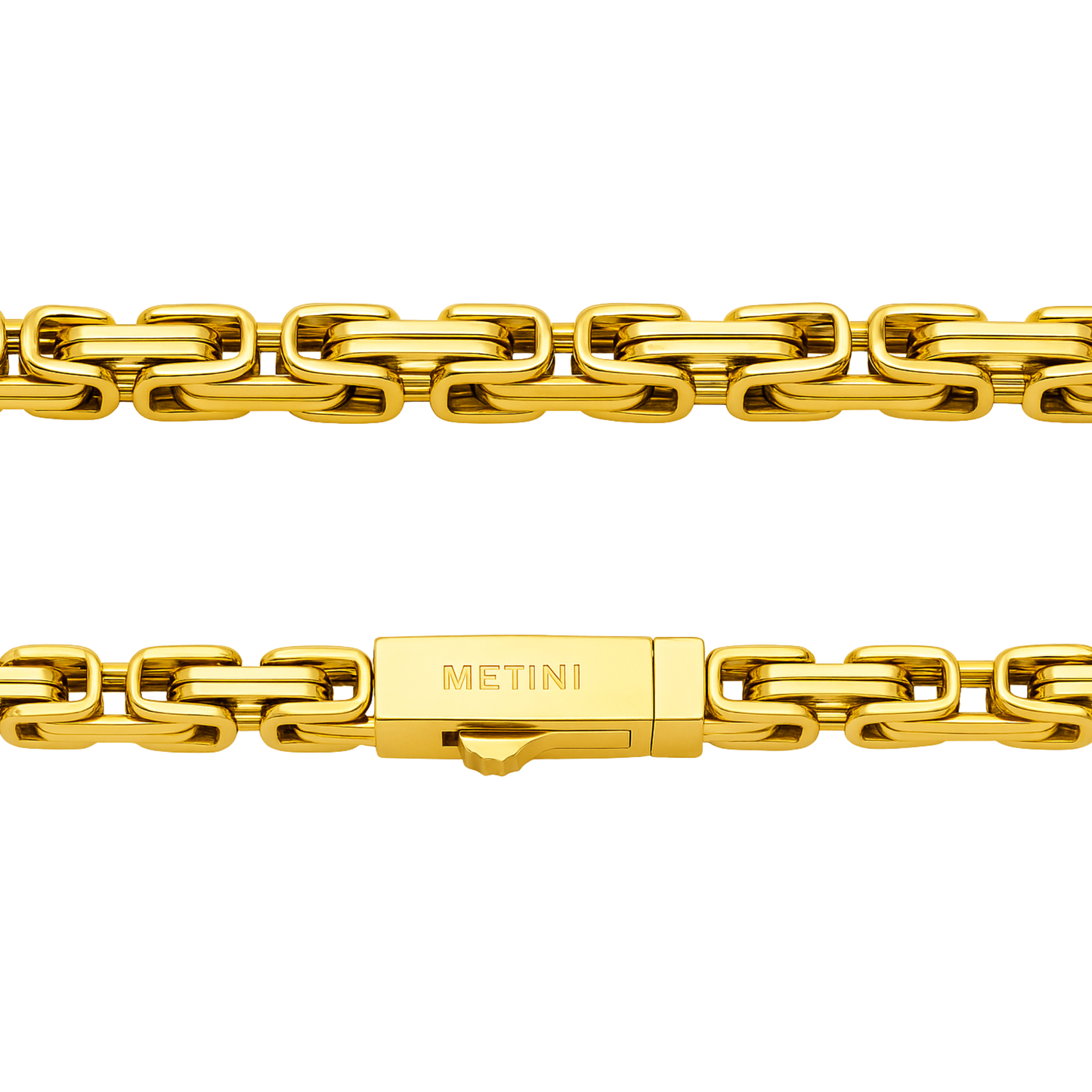 Łańcuch Królewski Złoty - 4mm