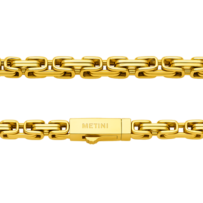 Łańcuch Królewski Złoty - 4mm