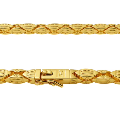 Łańcuch Magnacki Złoty - 5mm