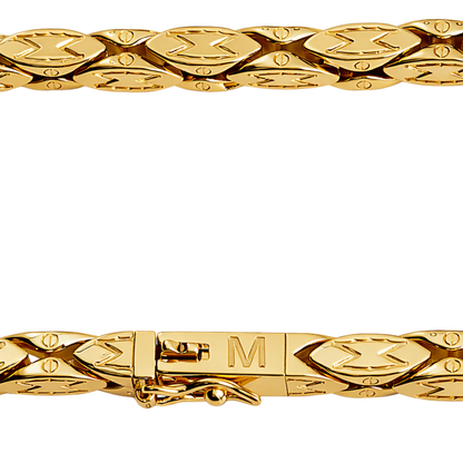 Łańcuch Magnacki Złoty - 5mm