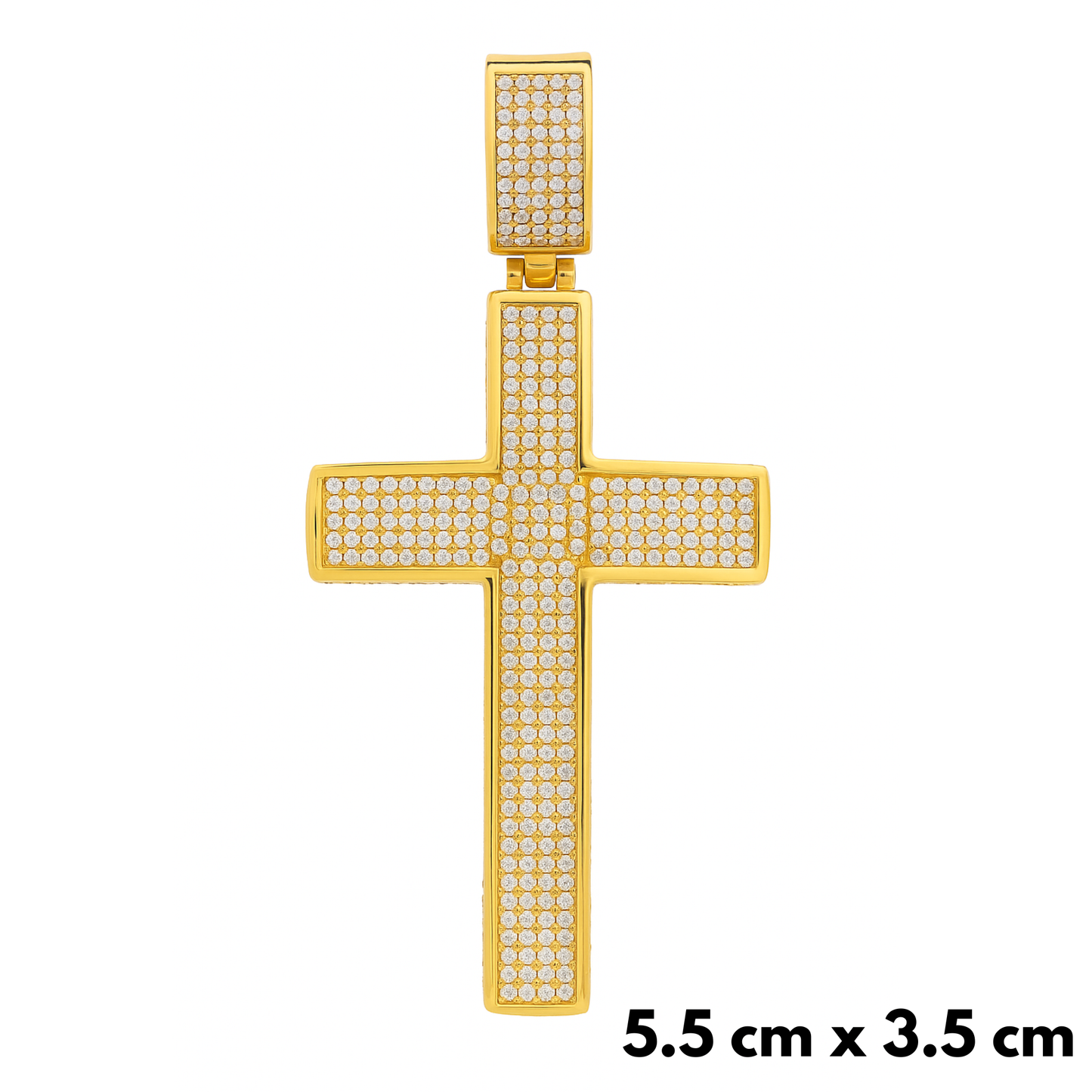 Zawieszka Unbroken Cross Złota