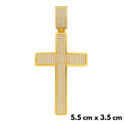 Zawieszka Unbroken Cross Złota