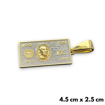 DOLLAR Pendant Gold