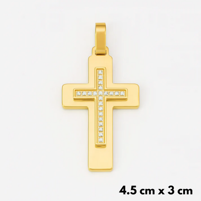 Zawieszka Eternal Cross Złota