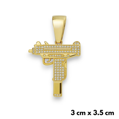 UZI Pendant Gold