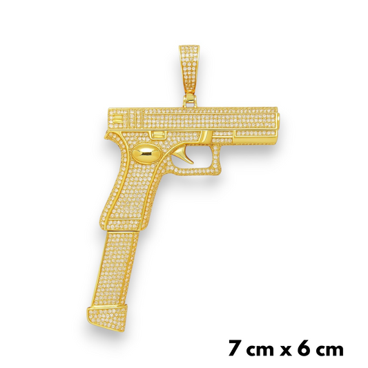 Zawieszka GLOCK Złota