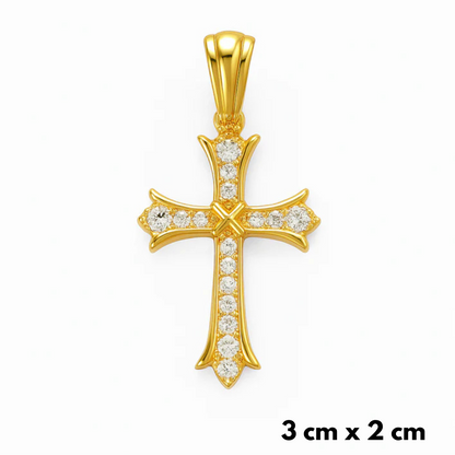 Zawieszka Grand Cross Złota